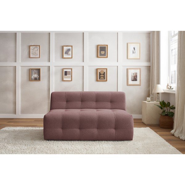 Modul pentru canapea roz închis Kleber - Bobochic Paris-image-1