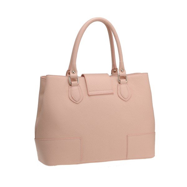 Poșetă din piele Florence Bags Tabit, roz pudrat-image-2