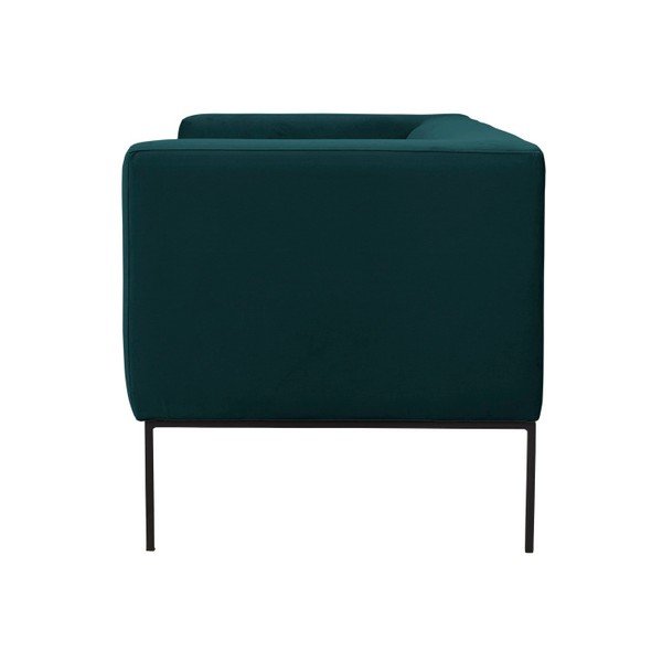 Canapea din catifea cu 2 locuri Windsor & Co Sofas Neptune, verde petrol-image-3