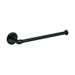 Suport metalic pentru prosoape de hârtie iDesign Orbinni, 36 cm, negru
