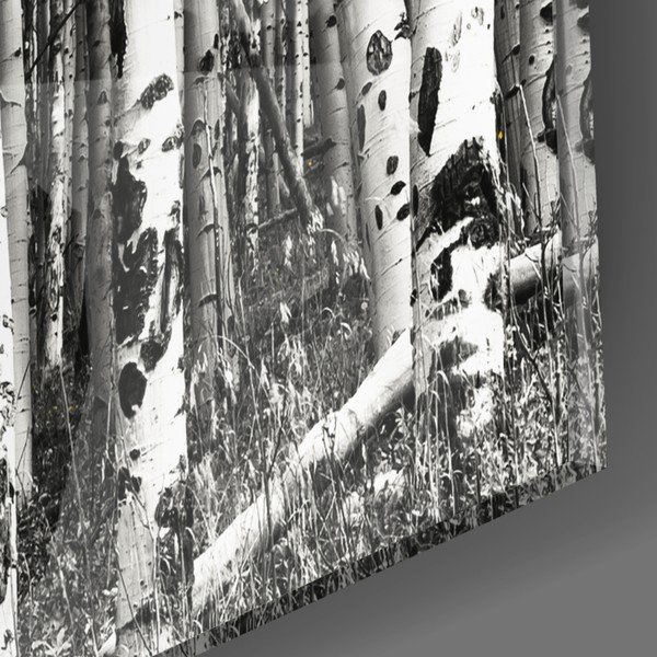 Tablou din sticlă Insigne Yellow Forest, 110 x 70 cm-image-2