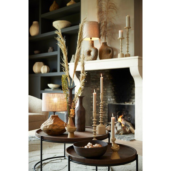 Abajur bej ø 30 cm Sendai – Light & Living-image-2