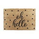 Covoraș de intrare din fibre de nucă de cocos 40x60 cm Oh Hello – Artsy Doormats