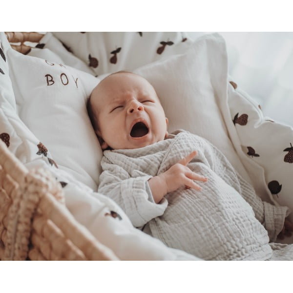 Pătură pentru copii alb din bumbac 140x200 cm – Malomi Kids-image-2