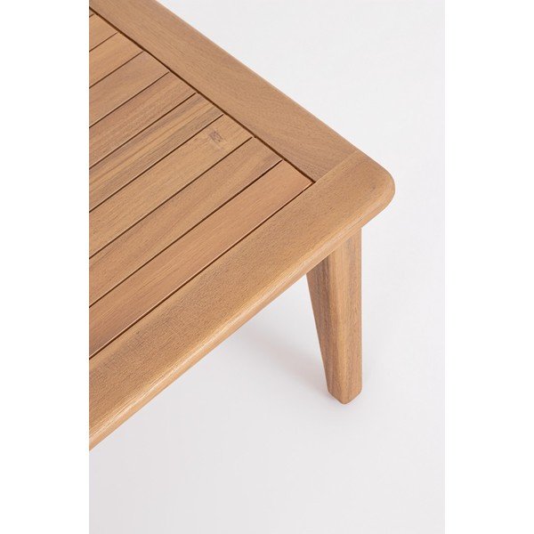 Set mobilier de grădină în culoare naturală din lemn de acacia pentru 4 persoane Danubio – Bizzotto-image-3