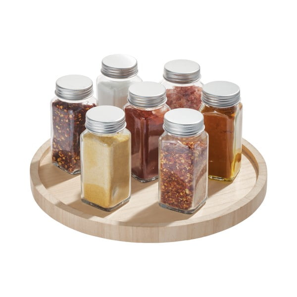 Organizator de bucătărie din lemn paulownia iDesign, ø 26,7 cm-image-2