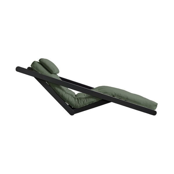 Șezlong variabil cu 2 locuri KARUP Design Figo Black, verde-image-2
