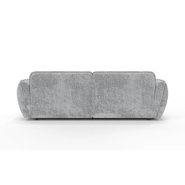 Colțar gri deschis cu tapițerie din chenille (cu colț pe partea stângă/cu șezlong) Nelia – Ropez-image-4