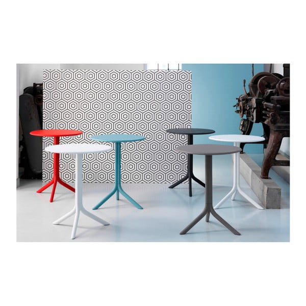 Măsuță de grădină / de exterior, ajustabilă pe înălțime Nardi Garden Spritz, roșu-image-4