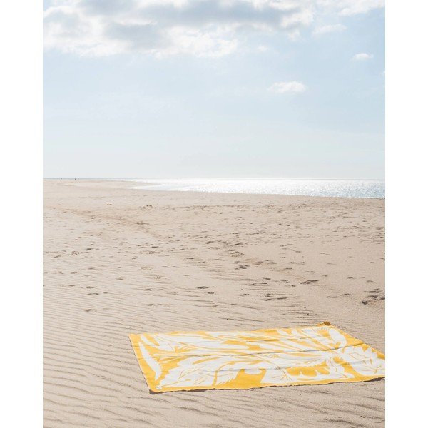 Pătură galbenă 165x200 cm Lino – noo.ma-image-3