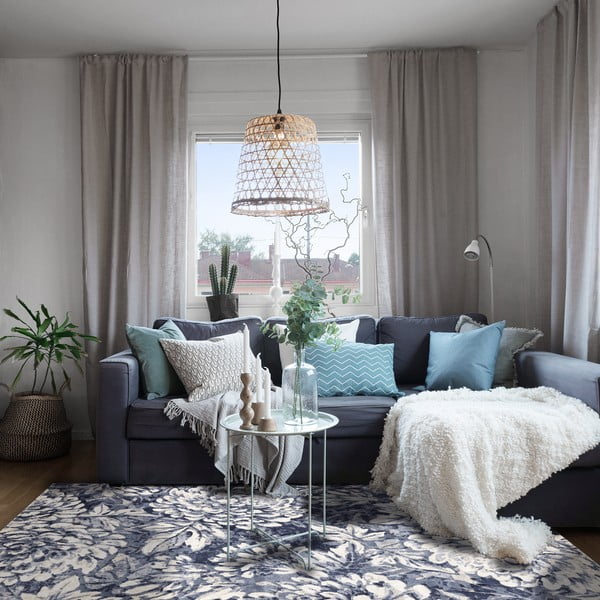 Covor albastru 200x300 cm Simp – FD-image-1