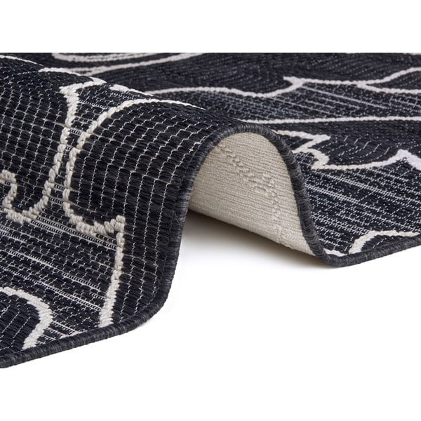 Covor de exterior negru 194x290 cm Elina Black – Hanse Home-image-2