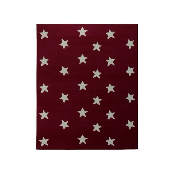 Covor Hanse Home Stars, 140 x 200 cm, roșu-alb