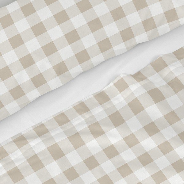 Față de pernă din bumbac cu 2 fețe Mr. Fox Hippo 50 x 30 cm-image-1