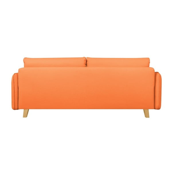 Canapea cu 2 locuri Kooko Home Bebop, portocaliu-image-4