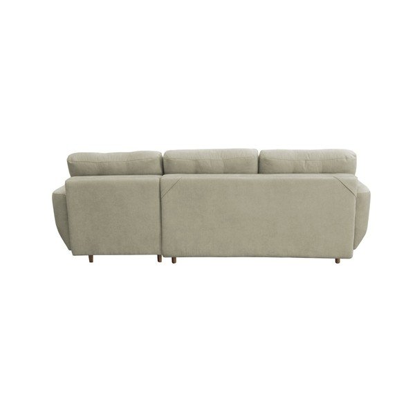 Canapea extensibilă cu picioare de culoare deschisă Mazzini Sofas Tulipe, pe dreapta, crem-image-3