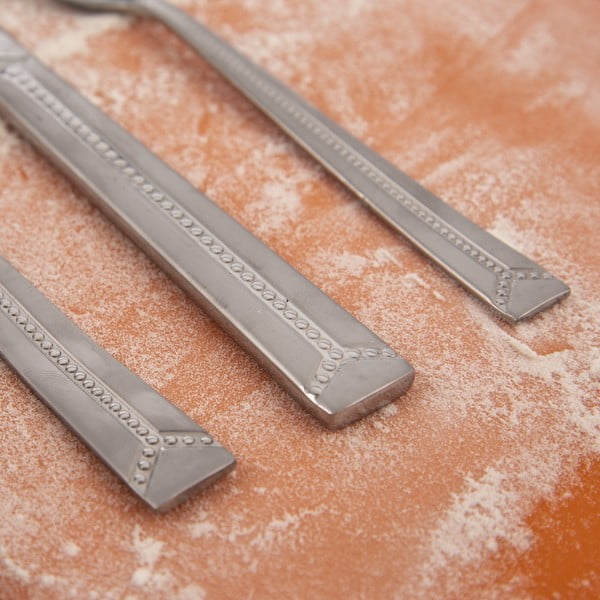 Tacâmuri argintii din oțel inoxidabil 24 buc. Bright – Orion-image-2