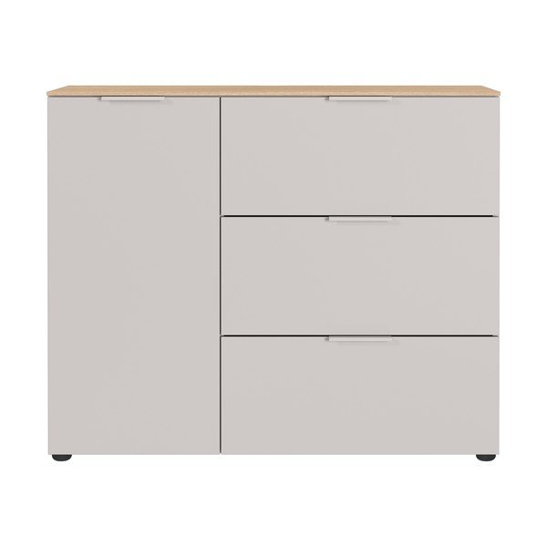 Dulap crem cu aspect mat 109x98x40 cm Savoca – Germania-image-2
