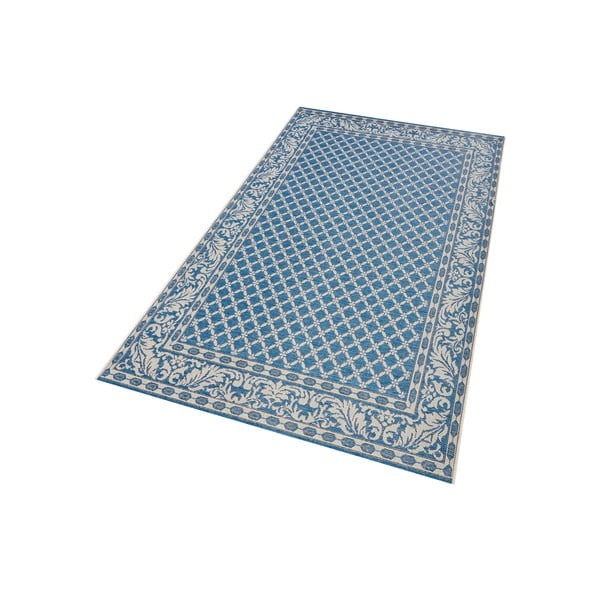 Covor adecvat pentru exterior NORTHRUGS Royal 160x230 cm, albastru - crem-image-2