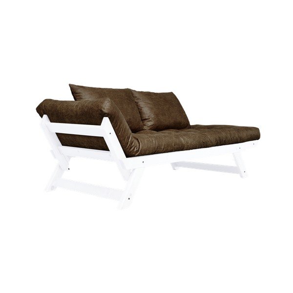 Canapea extensibilă Karup Bebop White/Mocca-image-3