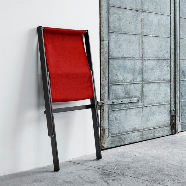 Fotoliu pliant Karup Boogie Black/Red-image-1
