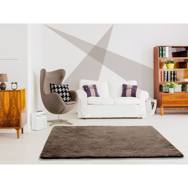 Covor Universal Alpaca Liso, 80 x 150 cm, maro-image-1