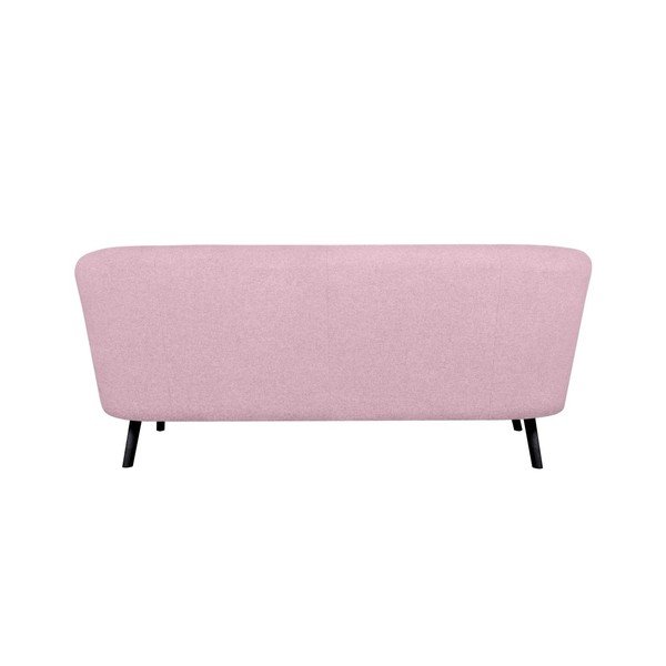 Canapea cu 3 locuri Kooko Home Rock, roz -image-4