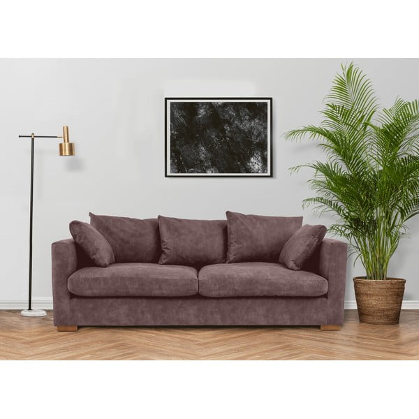 Canapea maro închis 220 cm Comfy – Scandic-image-1