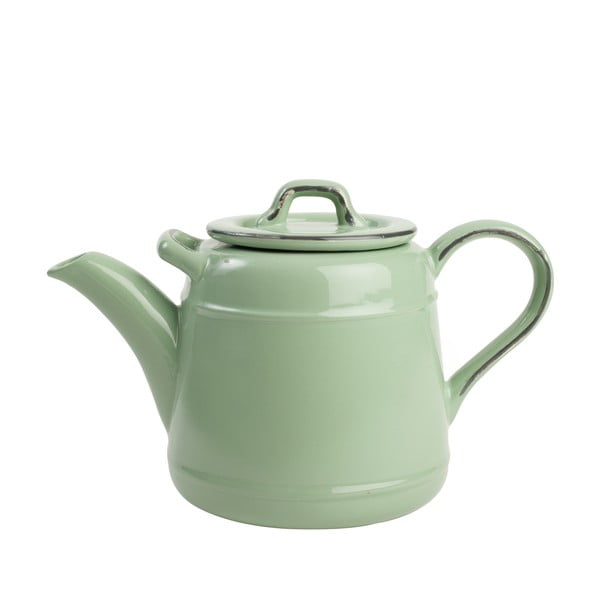 Ceainic din ceramică T&G Woodware Pride of Place, 1,5 l, verde