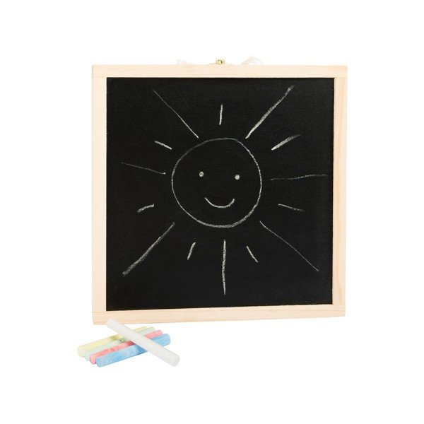 Cutie din lemn cu tablă și panou magnetic Legler Letters&Numbers-image-3