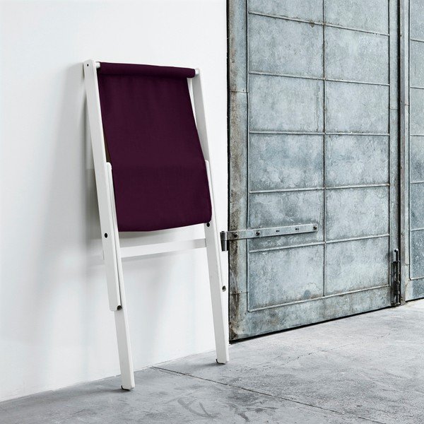 Fotoliu pliabil Karup Boogie White/Purple Plum-image-1