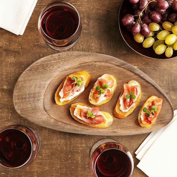 Tavă din lemn 20x39 cm Mango – Orion-image-1