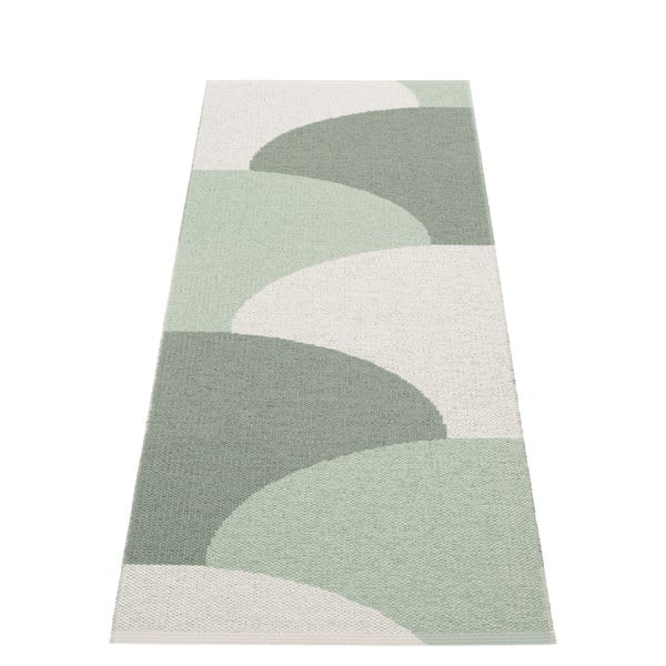 Covor tip traversă pentru interior și exterior verde 70x180 cm Hill Army Misty Mint – Pappelina-image-2