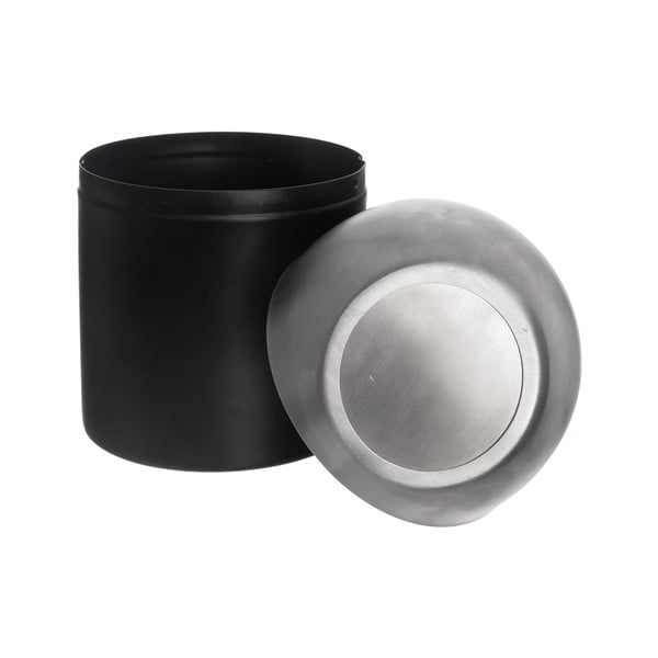 Coș de gunoi negru din oțel inoxidabil 1,2 l BLACK – Orion-image-2