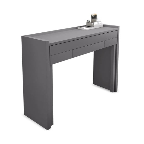 Birou gri  36x110 cm Mel - Woodman-image-3