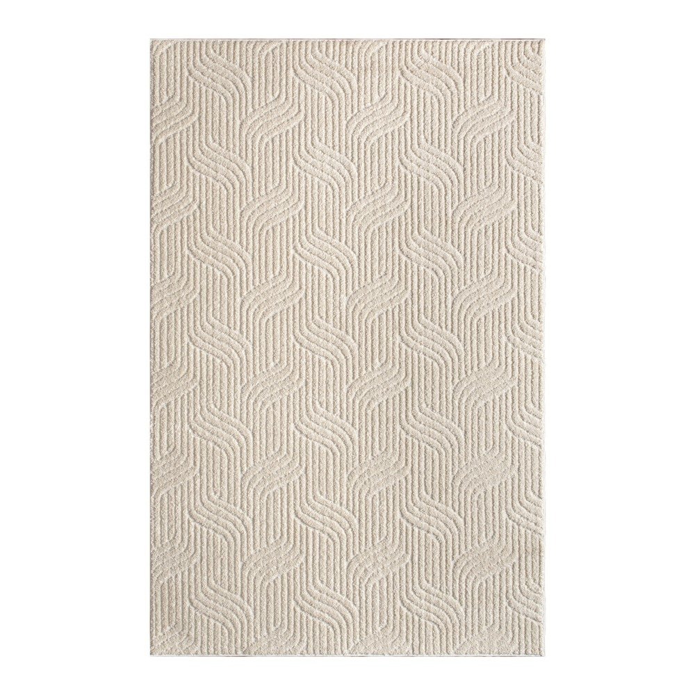 Covor crem lavabil 150x230 cm Loopy – Mila Home
