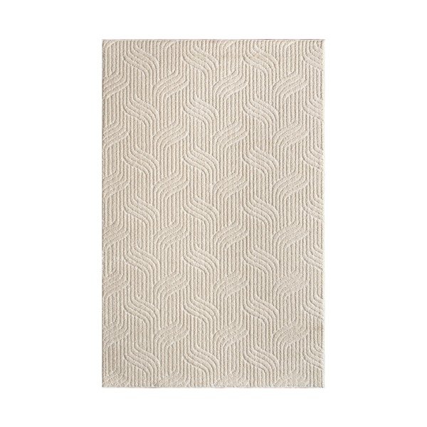 Covor crem lavabil 80x150 cm Loopy – Mila Home