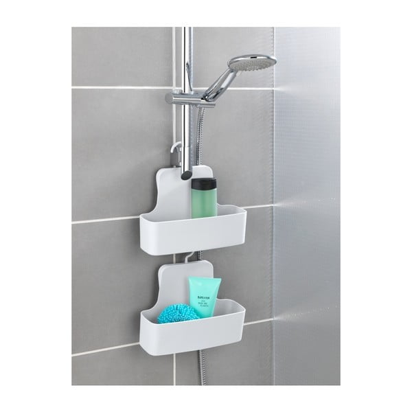 Suport pentru produsele de baie Wenko Barcelona, alb-image-3