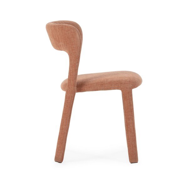 Scaun de living teracotă tapițat Lilia – MOME-image-4