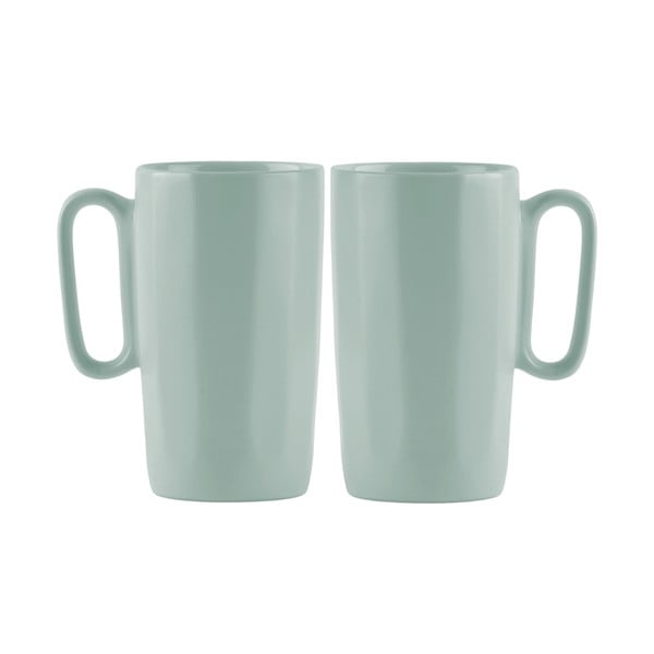 Căni verde-mentă 2 buc. din gresie 330 ml Fuori – Vialli Design