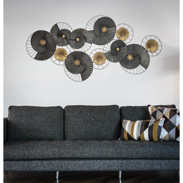 Decorațiune suspendată metalică Mauro Ferretti Darky, 119 x 59,5 cm-image-1