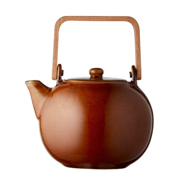 Ceainic chihlimbar cu filtru din gresie 1,2 l Amber – Bitz