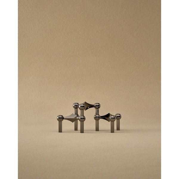 Sfeșnice 3 buc. din metal Nagel – STOFF Nagel-image-1