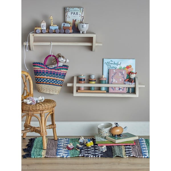 Cuier pentru copii în culoare naturală din lemn masiv de paulownia Mingus – Bloomingville Mini-image-2