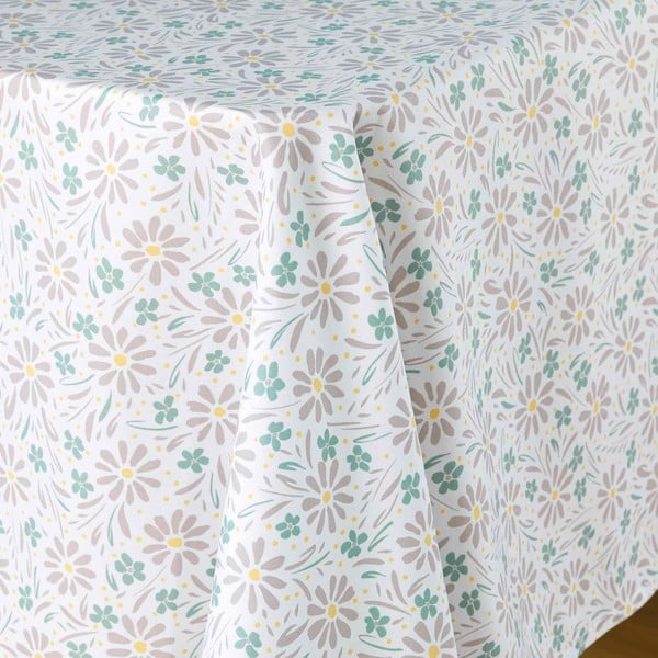 Față de masă din microfibră 140x240 cm Florelle – douceur d'intérieur-image-1