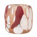 Sfeșnic pentru lumânări pastilă din sticlă Karan – Bloomingville