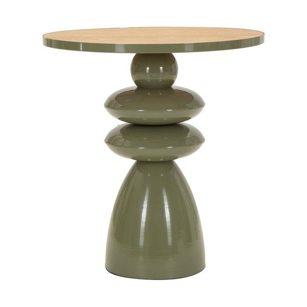 Măsuță auxiliară rotundă din metal ø 45,5 cm Metal Console – Mauro Ferretti