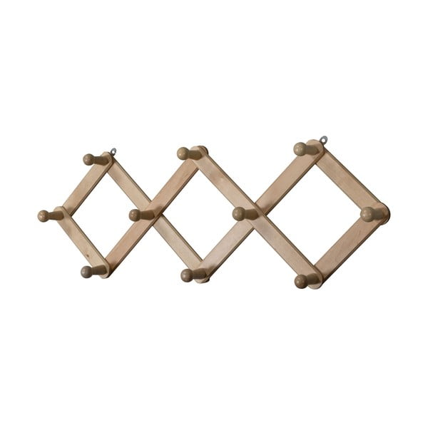 Cuier de perete în culoare naturală din lemn de mesteacăn Levin – WOOOD-image-2