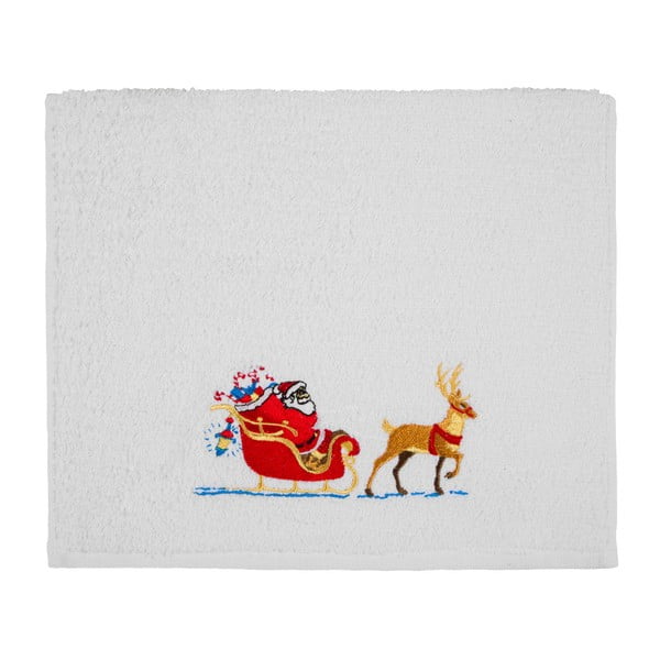 Prosop Christmas Sledge White, 30 x 50 cm