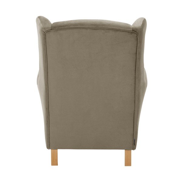 Fotoliu din catifea Max Winzer Lorris, maro-image-4